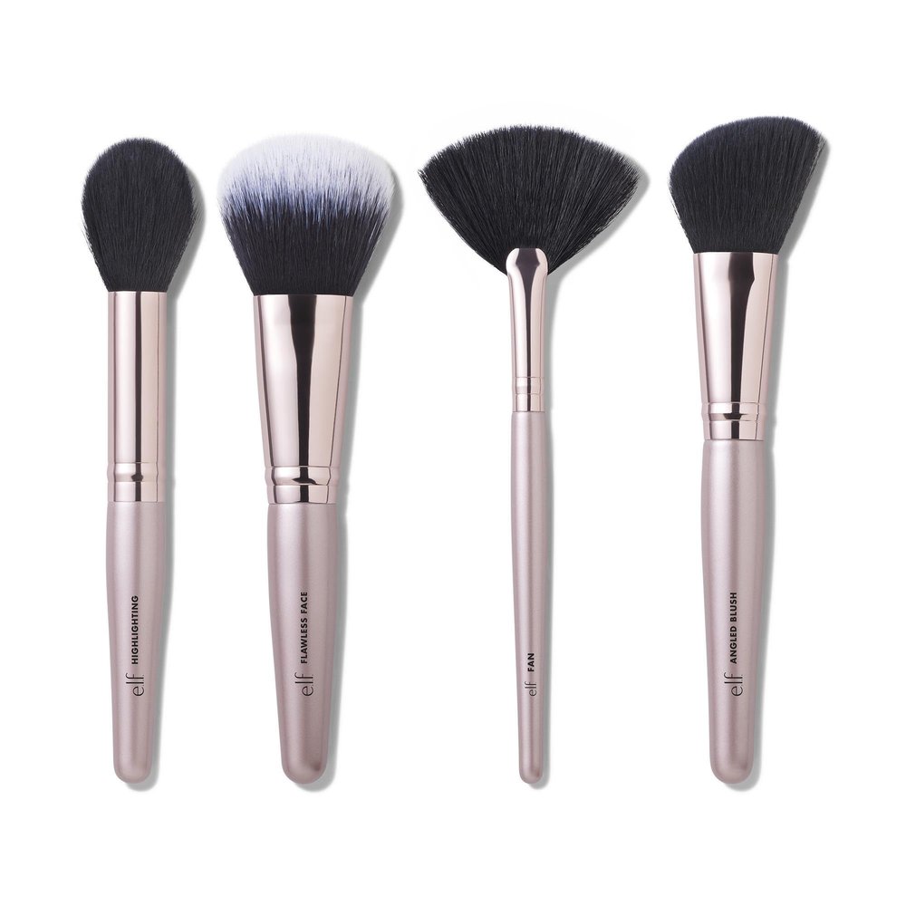 e.l.f. Blush, Bronzer & Highlighter Brush Set