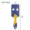 MONTOJ Kosovo Flag Antistatic Cushion Massage Hair Brush view 3