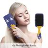 MONTOJ Kosovo Flag Antistatic Cushion Massage Hair Brush view 4