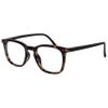 OPULIZE Bex Reading Glasses 4-Pack, Large Square Designer Frames, Spring Hinges, Scratch-Resistant, Matte Black/Matte Brown Tortoiseshell, +2.50 view 4