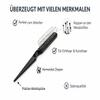 Brush with Nubs in Various Colors – Versatile for Wigs, Extensions and Hairpieces (White) view 2