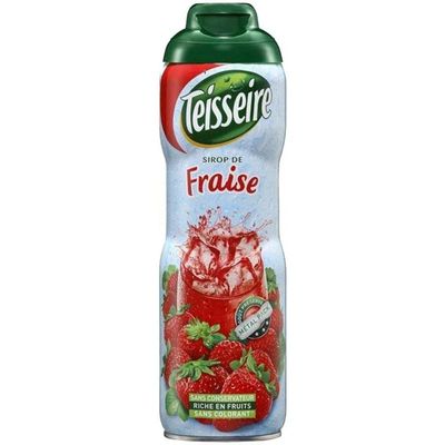 Teisseire Strawberry Syrup 60 cl (Pack of 3)