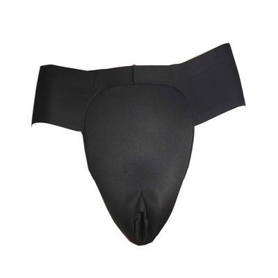 BIMEI Seamless Control Gaff Panty 900SW (M, Black)