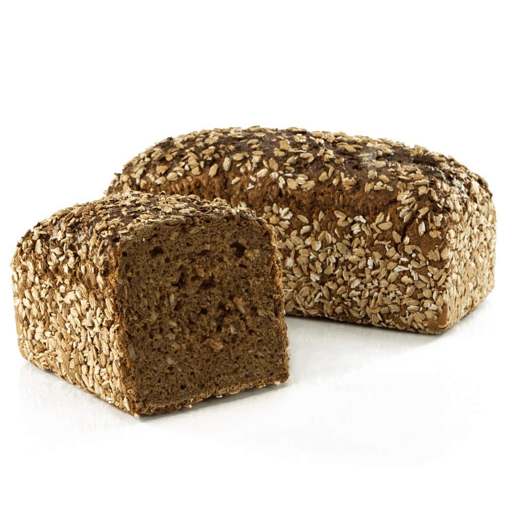 Vestakorn Artisan Bread, Coarse Whole-Grain Rye Bread 1 kg - Fresh Bread, Natural Sourdough, Finish Baking in 10 Minutes