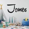 Personalized Custom Name Wall Decal, Artistic Font, 60 x 20 cm view 1