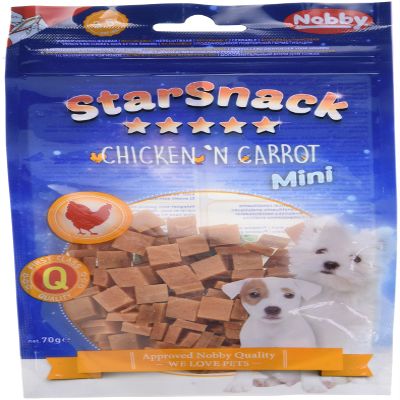 Nobby STARSNACK MINI Chicken & Carrot 70 g