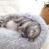 Monba Plush Doughnut Dog Bed view 3