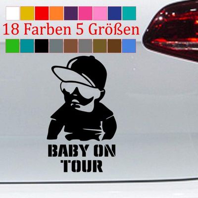 Generic Baby on Board Sticker, Hangover, Child on Board, Fun Car Sticker, Birth, Tour, S–XXL