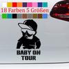 Generic Baby on Board Sticker, Hangover, Child on Board, Fun Car Sticker, Birth, Tour, S–XXL view 1