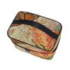 Butterfly Yellow Flower Makeup Bag Organizer view 3