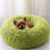 Winter Pet Cushion, Plush Nest, Dog Cave, Warm and Comfortable, 70 cm, Green view 4