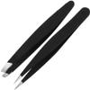 YFOX Professional Stainless Steel Eyebrow Tweezers Set view 1