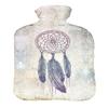2 L Hot Water Bottle with Fleece Cover view 1