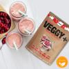 Veggy+ Vegan Protein Powder Vanilla Raspberry, Rice & Pea Protein with Vegan BCAAs, 900 g, 70% Protein view 4
