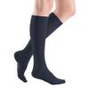 medi mediven elegance 024B313 Knee-High Women's Compression Stockings, Closed Toe | CCL 2 | Silicone Dot Grip Band | Navy | Size III Short view 1