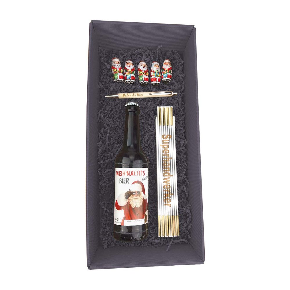 X-MAS Beer Gift Box with Folding Rule