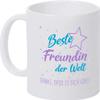 ShirtInStyle Gift Set, “Best Friend in the World, Thank You for Being There!” Mug, White view 2