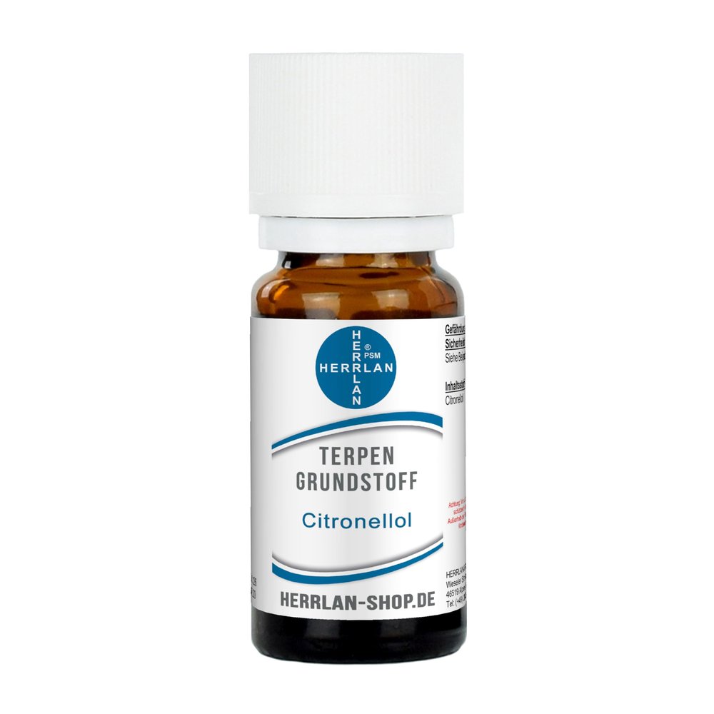Terpene Base Ingredient | Citronellol | 10 ml | Herrlan