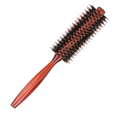 ITODA Wooden Hair Styling Brush with Boar Bristles