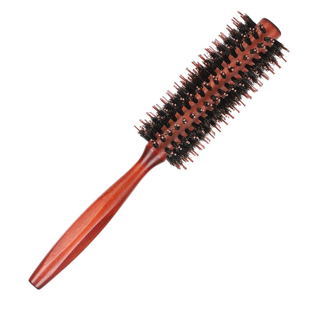 ITODA Wooden Hair Styling Brush with Boar Bristles