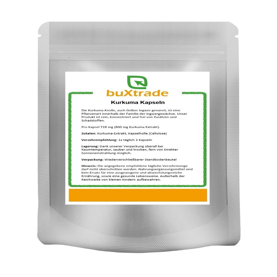Turmeric Capsules | Turmeric Extract | Curcuma (250 g)