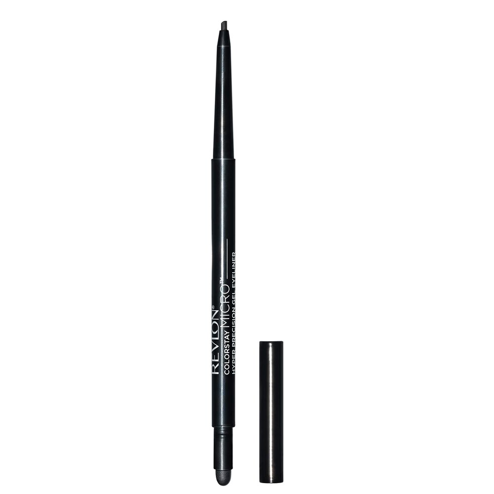 Revlon ColorStay Micro Precision Gel Eyeliner with Built-In Brush, Waterproof, Long-Lasting, 001 Black, 0.06 g