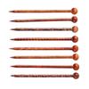 Tenlacum Printed Chinese/Japanese Hair Sticks for DIY Bridal Styling, 8 Pieces view 4