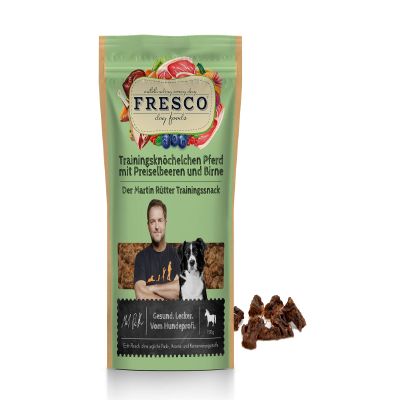 Fresco I Martin Rütter Training Bites I Horse with Cranberry and Pear I 150g