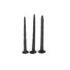 Black Rivets, Small Square Nails, 16 mm [2,000 pcs] view 3
