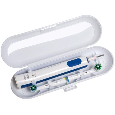 seplouis Electric Toothbrush Travel Case for Oral-B Pro/iO, Philips Sonicare, Demita, Bitvae & Most Electric Toothbrushes, White
