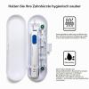 seplouis Electric Toothbrush Travel Case for Oral-B Pro/iO, Philips Sonicare, Demita, Bitvae & Most Electric Toothbrushes, White view 4