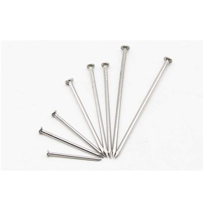Round Stainless Steel Nails, 1.0 in (27 mm), 201 Grade, 1 kg