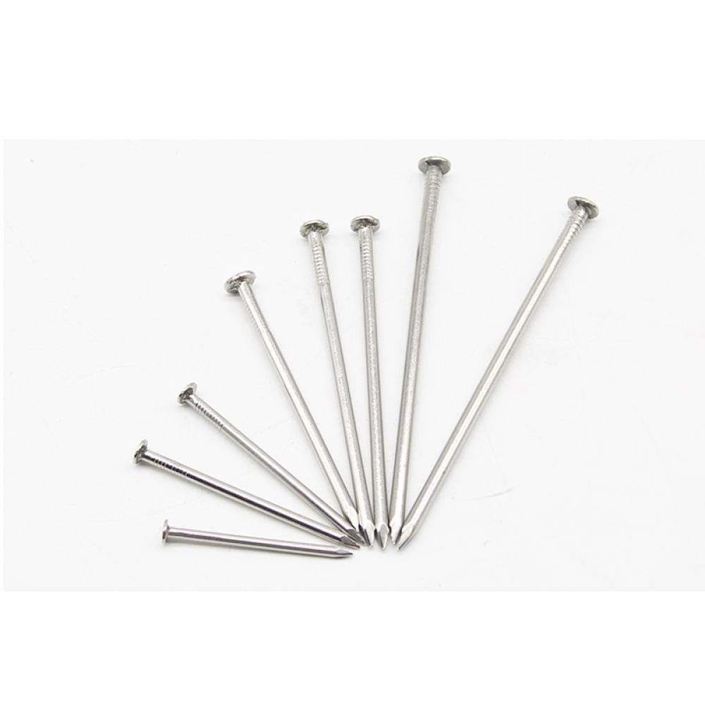 Round Stainless Steel Nails, 1.0 in (27 mm), 201 Grade, 1 kg