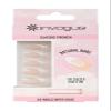 Invogue Classic French Coffin-Shaped False Nails, 24 Nails, Natural Bare, 25 g view 1