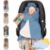 ULLENBOOM Baby Car Seat Swaddle Blanket for Fall & Winter view 1