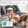 ULLENBOOM Baby Car Seat Swaddle Blanket for Fall & Winter view 2