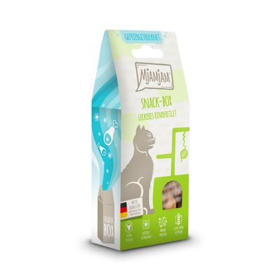 MjAMjAM Premium Cat Treats Snack Box, Beef Fillet, 1 Pack (35 g)