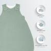 Julius Zöllner Baby Sleeping Bag, Quilted Muslin, 2.5 TOG, Size 62/68, Green view 2