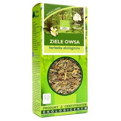 Organic Green Oat Tea 40 g - DARY NATURY