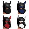 Spike Neoprene Puppy Hood - Red view 4