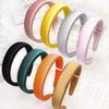 Women's Wide Padded Light Velvet Headband view 2