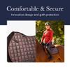 LeMieux Wither Relief Jump Pad Navy/Silver Saddle Pad, Full view 4