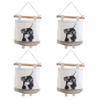 Dooxi Hanging Storage Pocket Organizer, 4-Pack, Style #2 view 1