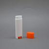 100 Empty Oval Twist-Up Tubes for Lip Balm, Lipstick, Deodorant and Solid Perfume, Pink-White view 2