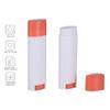 100 Empty Oval Twist-Up Tubes for Lip Balm, Lipstick, Deodorant and Solid Perfume, Pink-White view 3