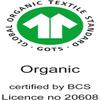 Organic Baby Cuddle Blanket, 100% Organic Cotton, GOTS Certified, Light Gray Mélange, 80 x 100 cm view 4