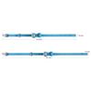 LYL Dog Collar with Custom Double Engraving, Stainless Steel (Cat, Blue) view 2