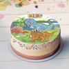 Dekora 145093 Dinosaur Cake Topper, Wafer Rice Paper, 20 cm view 2