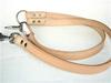 Dog Coupler Leash for 2 Dogs, Genuine Leather, Natural, 40 cm/20 mm view 3
