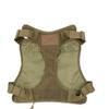 Enhome Tactical Dog Vest Harness, 1000D Heavy Duty Molle, Army Green view 3